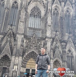 Przed katedrą w Kolonii Przed katedrą w Kolonii