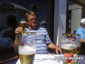 RADEBERGER NA WYSPIE HELGOLAND ,,Nord Sea,,
