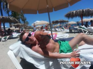 Plażing na leżingu 