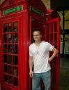 in a phonebooth