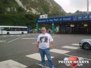 me at doverport on my way to france and belgium booking on the ferry..