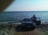 na plaży w okolicach Kalundborga