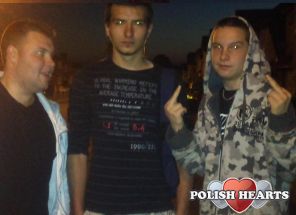 Ja po prawej :):) ... Wracamy z parku :)