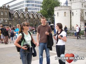 Lato 2010. Ja w Londynie kolo Tower z moja corka i siostrzencem.