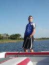 About to water ski