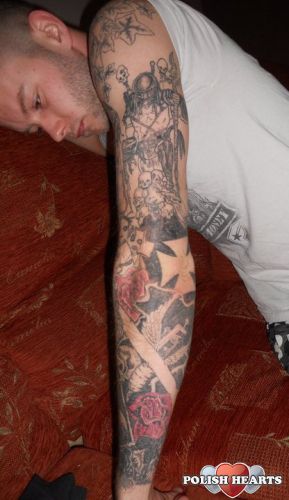 tattooed.