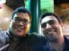 On the right with my good friend