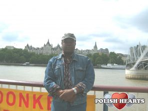 This picture was taken under the London Eye