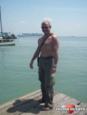 on the pier in manila