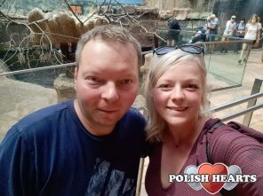 Z koleżanką w zoo