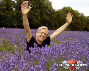 Lavendowe pole za Londynem, przepieknie !