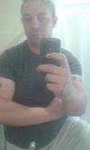 Me chilling after gym posing in mirror lol